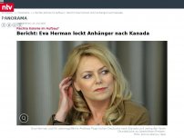 Bild zum Artikel: Hunderte Radikale siedeln über: Eva Herman baut rechte Kolonie in Kanada