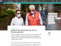 Bild zum Artikel: Mehrheit der Deutschen hat sich an Masken gewöhnt
