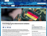 Bild zum Artikel: Bundeswehr will diskriminierte Soldaten entschädigen