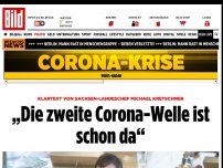 Bild zum Artikel: Sachsen-chef Kretschmer - „Die zweite Corona-Welle ist schon da“