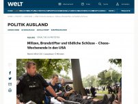 Bild zum Artikel: Schwarze Miliz marschiert schwer bewaffnet durch Louisville