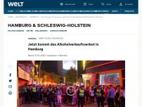 Bild zum Artikel: Jetzt kommt das Alkoholverkaufsverbot in Hamburg