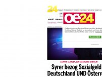 Bild zum Artikel: Migrant bezog Sozialgeld in Deutschland UND Österreich
