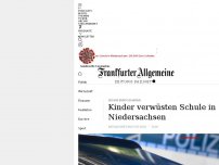 Bild zum Artikel: Kinder verwüsten Schule in Niedersachsen: Mindestens 150.000 Euro Schaden