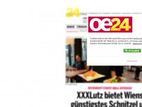 Bild zum Artikel: XXXLutz bietet Wiens günstigstes Schnitzel um nur 2,50 Euro an
