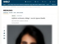 Bild zum Artikel: Gefoltert, verbrannt, erhängt – von der eigenen Familie