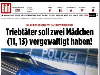 Bild zum Artikel: Verdächtiger in U-Haft - Triebtäter soll zwei Mädchen (11, 13) vergewaltigt haben!