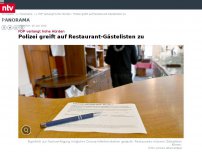 Bild zum Artikel: FDP verlangt hohe Hürden: Polizei greift auf Restaurant-Gästelisten zu