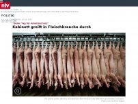 Bild zum Artikel: Regeln für die Fleischindustrie: Kabinett beschließt Verbot von Werkverträgen