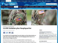 Bild zum Artikel: US-Soldaten werden von vier deutschen Standorten abgezogen