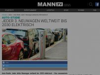 Bild zum Artikel: STUDIE: Bis 2030 wird jeder 3. weltweit verkaufte Neuwagen elektrisch sein