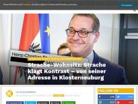 Bild zum Artikel: Neuer Beweis zu Strache-Wohnsitz: Strache klagt Kontrast – von seiner Adresse in Klosterneuburg