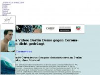 Bild zum Artikel: Großdemo: Zehntausende Coronavirus-Leugner demonstrieren in Berlin – ohne Maske, ohne Abstand