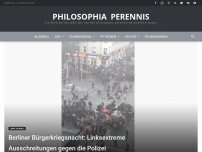 Bild zum Artikel: Berliner Bürgerkriegsnacht: Linksextreme Ausschreitungen gegen die Polizei
