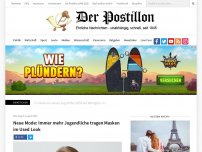 Bild zum Artikel: Neue Mode: Immer mehr Jugendliche tragen Masken im Used Look