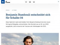 Bild zum Artikel: Benjamin Stambouli entscheidet sich für Schalke 04
