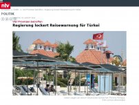 Bild zum Artikel: Vier Provinzen betroffen: Bundesregierung lockert Reisewarnung für die Türkei