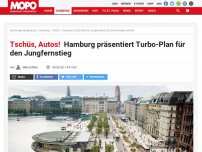 Bild zum Artikel: Tschüs, Autos!: Hamburg präsentiert Turbo-Plan für den Jungfernstieg