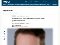 Bild zum Artikel: Die linksradikale Szene in Berlin wird von der Politik öffentlich unterstützt