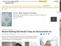 Bild zum Artikel: Querdenker in Stuttgart: Michael Ballweg lädt Donald Trump zur Demonstration ein