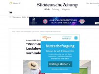 Bild zum Artikel: Coronavirus in Deutschland: Klare Mehrheit lehnt Demos von Corona-Gegnern ab