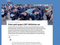 Bild zum Artikel: Polen geht gegen LGBT-Aktivisten vor