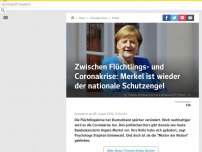 Bild zum Artikel: 'Mutti' macht das schon: Angela Merkel ist wieder der nationale Schutzengel