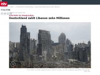 Bild zum Artikel: Soforthilfe für Wiederaufbau: Deutschland zahlt Libanon zehn Millionen