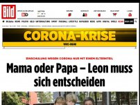 Bild zum Artikel: Mama oder Papa? - Einschulung wegen Corona nur mit einem Elternteil