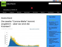 Bild zum Artikel: Die zweite 'Corona-Welle' kommt angeblich – aber wo sind die Kranken?