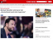 Bild zum Artikel: „Deutschland sucht den Superstar“ - „DSDS“: RTL präsentiert mit Mike Singer ersten neuen Juror - den jüngsten jemals