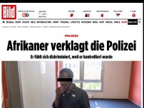 Bild zum Artikel: Prozess - Afrikaner verklagt die Hamburger Polizei