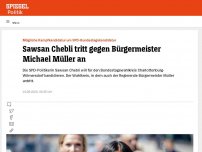 Bild zum Artikel: Berlin: SPD-Politikerin Sawsan Chebli tritt gegen Bürgermeister Michael Müller an