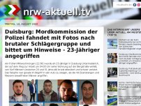 Bild zum Artikel: Duisburg: Mordkommission der Polizei fahndet mit Fotos nach brutaler Schlägergruppe und bittet um Hinweise - 23-Jähriger angegriffen