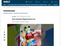 Bild zum Artikel: Knorr benennt Zigeunersauce um