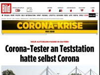 Bild zum Artikel: Neue Panne in Bayern - Corona-Tester an Autobahn-Teststelle ist positiv!