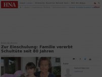 Bild zum Artikel: Zur Einschulung: Familie vererbt Schultüte seit 80 Jahren