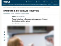 Bild zum Artikel: Reiserückkehrer sollen auch bei negativem Corona-Test in Quarantäne gehen