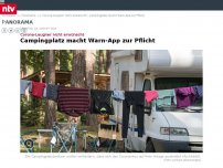 Bild zum Artikel: Corona-Leugner nicht erwünscht: Campingplatz macht Warn-App zur Pflicht