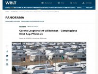 Bild zum Artikel: Corona-Leugner nicht willkommen – Campingplatz führt App-Pflicht ein