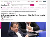 Bild zum Artikel: Stephan Brandner (AfD) löst Polizeieinsatz im Zug aus