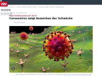 Bild zum Artikel: Neue Variante setzt sich durch: Coronavirus zeigt Anzeichen der Schwäche