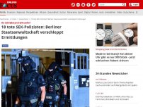 Bild zum Artikel: An Schießstand erkrankt? - 18 tote SEK-Polizisten: Berliner Staatsanwaltschaft verschleppt Ermittlungen