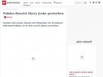 Bild zum Artikel: Puhdys-Bassist Harry Jeske gestorben
