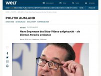 Bild zum Artikel: Neue Sequenzen des Ibiza-Videos aufgetaucht – sie könnten Strache entlasten