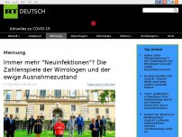 Bild zum Artikel: Immer mehr 'Neuinfektionen'? Die Zahlenspiele der Wirrologen und der ewige Ausnahmezustand