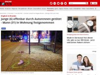 Bild zum Artikel: In Dresden - Verdacht auf illegales Rennen: Sechsjähriger wird von Auto erfasst und stirbt