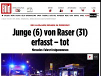 Bild zum Artikel: In der Dresdner Innenstadt - Junge (6) bei illegalem Autorennen totgerast?