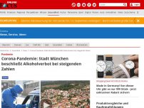 Bild zum Artikel: Corona-Pandemie: Stadt München beschließt Alkoholverbot bei steigenden Zahlen