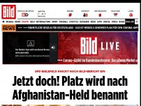 Bild zum Artikel: SPD Bielefeld knickt nach BILD-Bericht ein - Jetzt doch! Platz wird nach Afghanistan-Held benannt